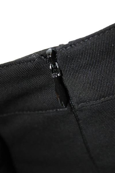 Lafayette 148 New York Women Black Virgin Wool Dress Pants Size 16