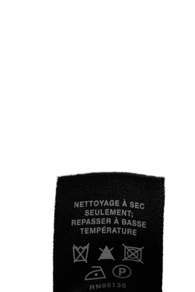 Lafayette 148 New York Women Black Virgin Wool Dress Pants Size 16