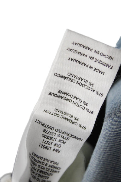 Frame Womens Skinny Jeans Blue Low Rise Cotton Inseam 29 Size 24