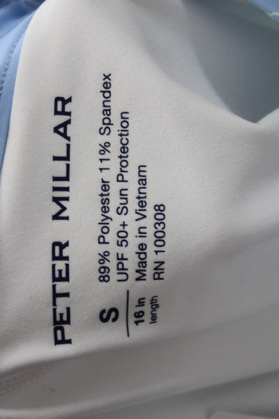Peter Millar Women Athletic Floral Polyester Pull On Short Skirt Size S