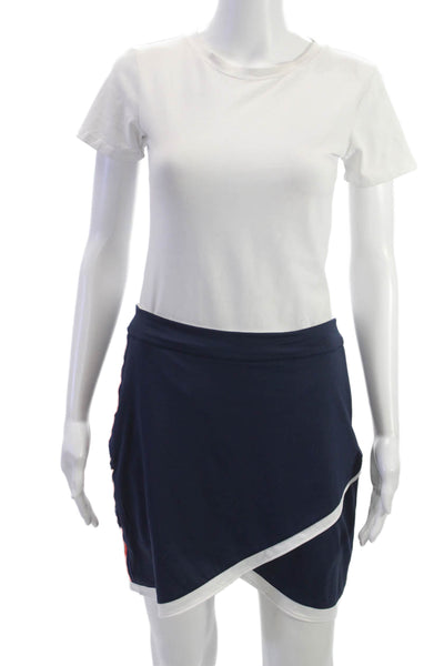Peter Millar Womens Athletic Blue Skort Short Pull On Size S