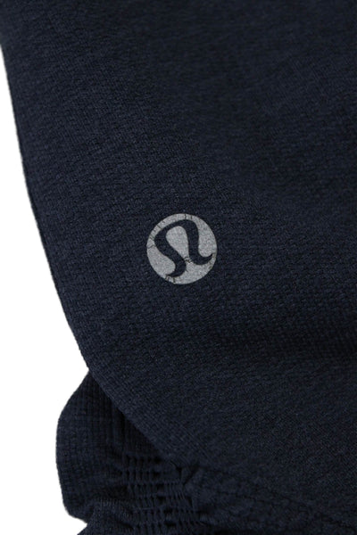 Lululemon Women Capri Leggings Blue Nylon Solid Size 6