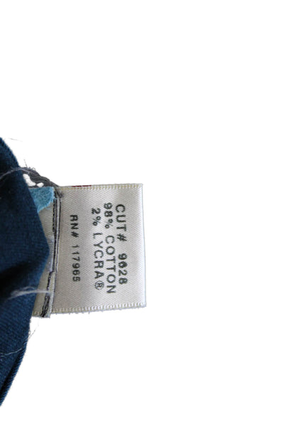J Brand Womens Skinny Jeans Blue Low Rise Button Cotton Size 25