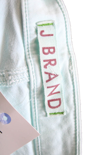 J Brand Women Skinny Jeans Blue Low Rise Button Cotton Blend Size 26