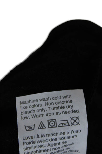 J Crew Women Black Modal Round Neck Spaghetti Strap Tank Size XS