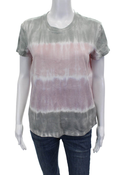 Splendid Women Basic Multicolor Crewneck Short Sleeve T-Shirt Size XS