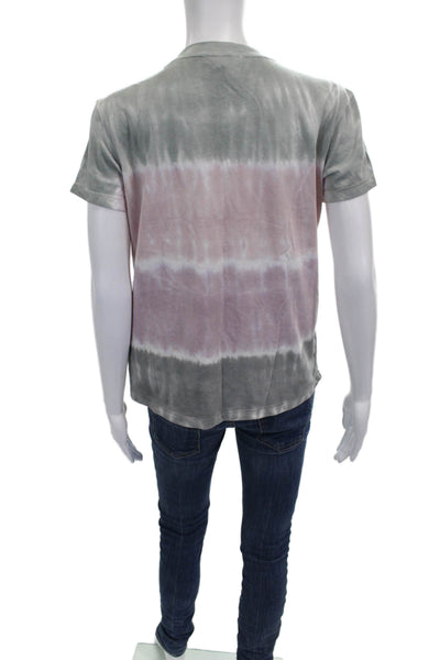 Splendid Women Basic Multicolor Crewneck Short Sleeve T-Shirt Size XS