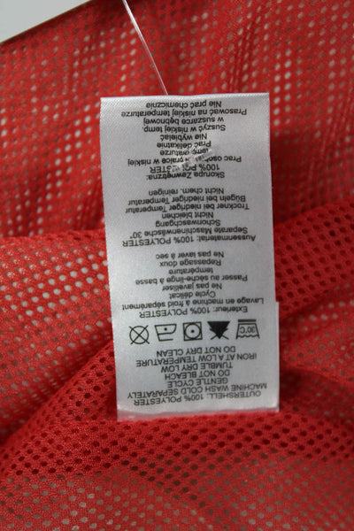 Burton Women Ski Jacket Multicolor Plaid Polyester Zip Long Sleeve Size M