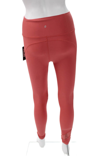 Peloton Women Ankle Red Nylon Leggings Size XS