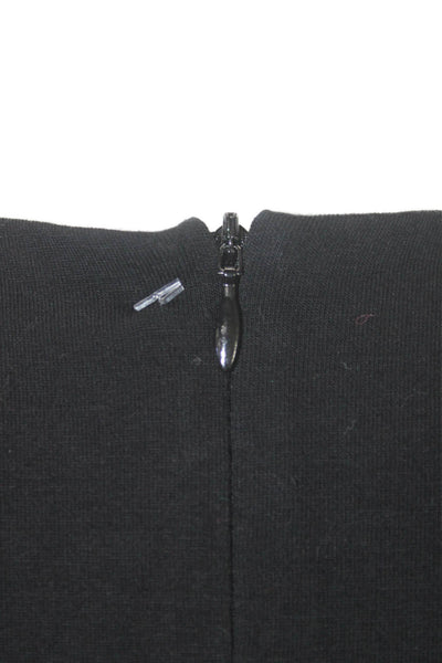 Eileen Fisher Women Petite Jumpsuit Black V-Neck Zip Size S