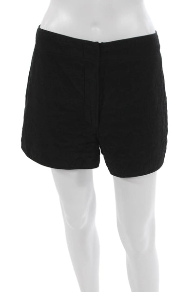 Ulla Johnson Women Hot Pants Black Button Polyester Size 8