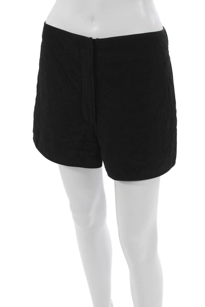 Ulla Johnson Women Hot Pants Black Button Polyester Size 8