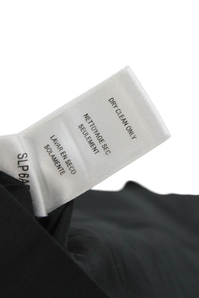 BCBGMAXAZRIA Womens A-Line Black Midcalf Dress Size 8
