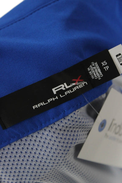 RLX Ralph Lauren Women Blue Colorblock Windbreaker Zip Polyester Size XS
