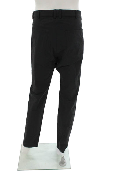 Kjus Mens Black Polyamide Button Pants Size 38