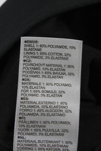 Kjus Mens Black Polyamide Button Pants Size 38