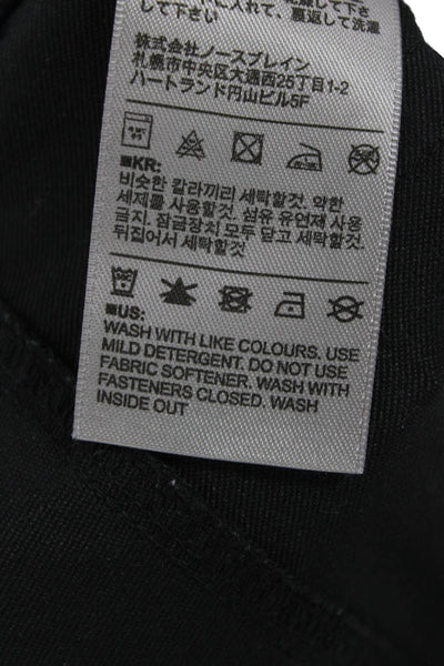 Kjus Mens Black Polyamide Button Pants Slacks Size 38