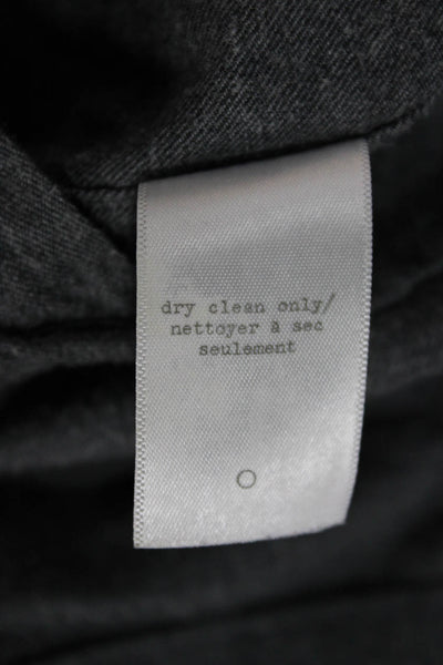 Rag & Bone Mens Gray Long Sleeve Button-Up Shirt Collared Cotton Size L