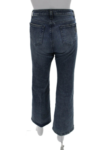 Michael Kors Women Cropped Blue Jeans Size 2