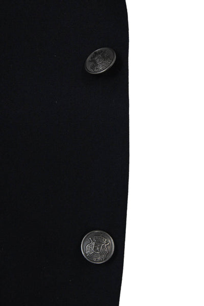 Michael Michael Kors Mens Blazer Blue 70% Wool Button Solid Size 36