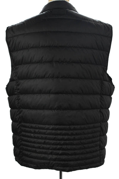 Andrew Marc Mens Puffer Vest Black Polyester Zip Size 2XL