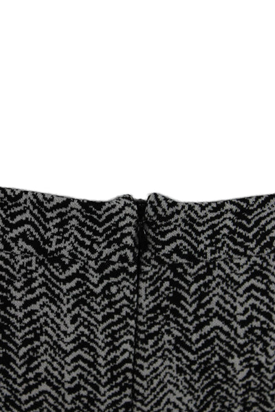 Banana Republic Womens Multicolor Herringbone Pencil Skirt Polyester Zip Size 4