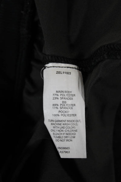 Zella Mens Camouflage Polyester Jogger Pants Black Pull On Size XL