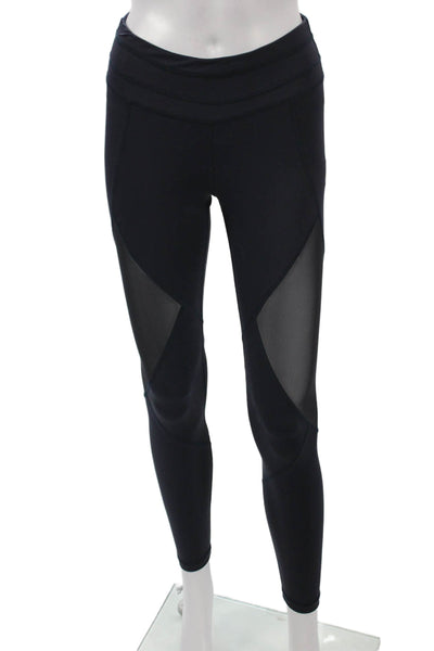 Varley Womens Ankle Leggings Black Polyamide Pull On Size S