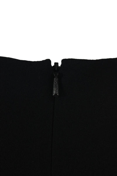 Rag & Bone Women Tunic Blouse Black Colorblock Sleeveless Triacetate Zip Size M