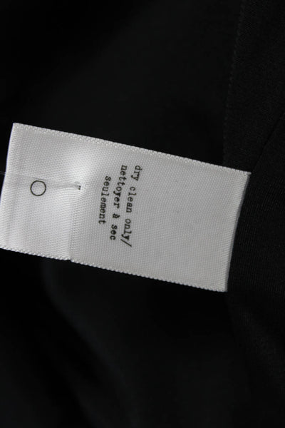 Rag & Bone Women Tunic Blouse Black Colorblock Sleeveless Triacetate Zip Size M