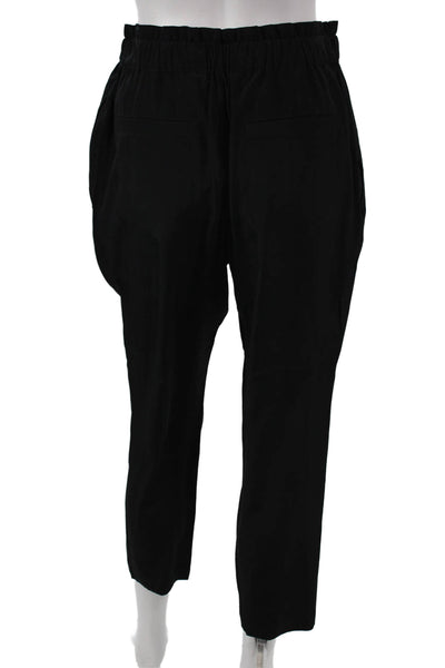 Marc By Marc Jacobs Women Silk Ankle Pants Black Size 6