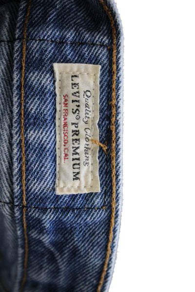 Levis Unisex Adults Straight Blue Jeans Size 26