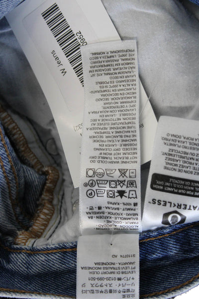 Levis Unisex Adults Straight Blue Jeans Size 26
