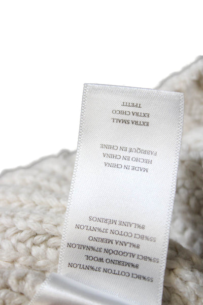 Rails Womens Cardigan V-Neck Long Sleeve Ivory Size XS