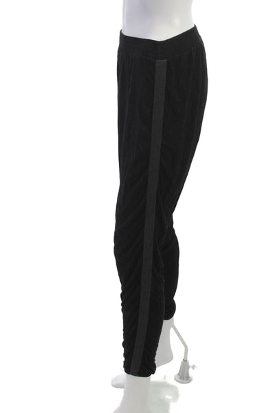 Bella Luxx Women Harem Pants Black Rayon Pull On Size S