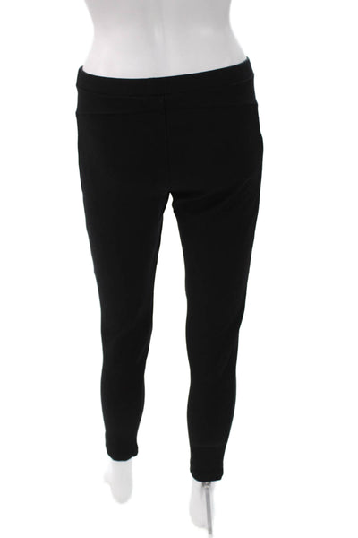 Theory Women Black Viscose Ankle Leggings Size S