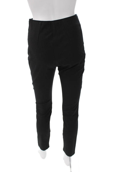 Rag & Bone Womens Ankle Pants Black Cotton Zip Size 6