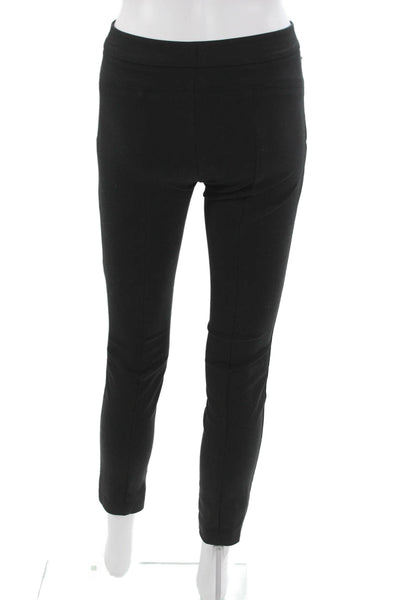 Club Monaco Women Ankle Pants Black Cotton Pull On Size 00