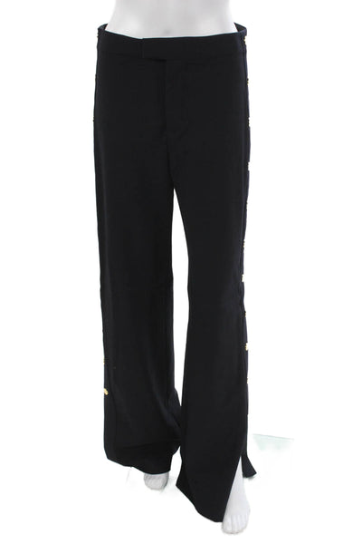Zara Woman Womens Dress Pants Black Polyester Zip Size XS