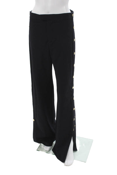 Zara Woman Womens Dress Pants Black Polyester Zip Size XS