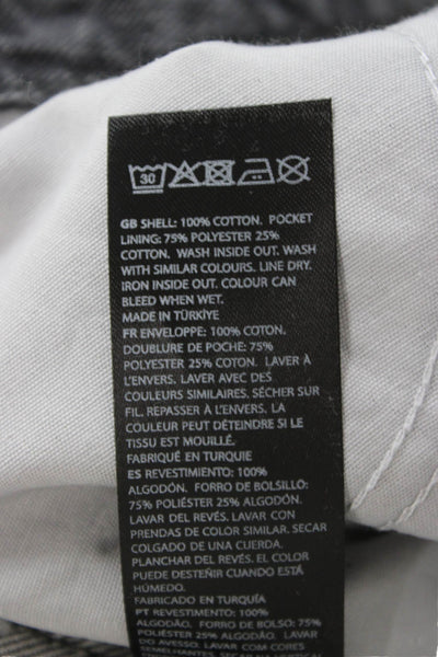 NA-KD Women Maxi Cotton Gray Button Long Skirt Size 36