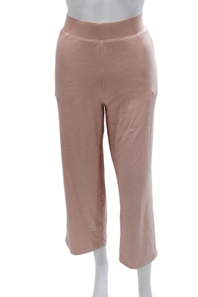Eberjey Women Sweatpants Pink TENCEL Modal Pull On Size S