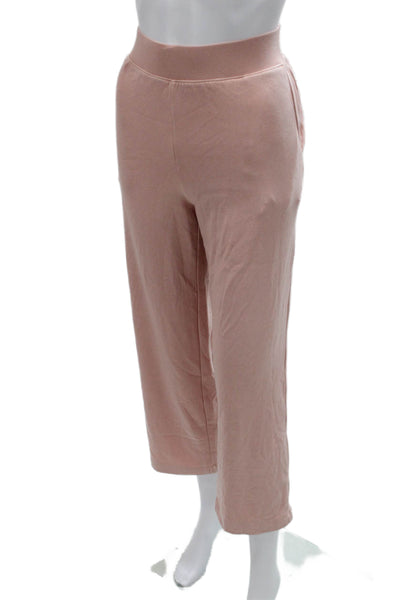 Eberjey Women Sweatpants Pink TENCEL Modal Pull On Size S