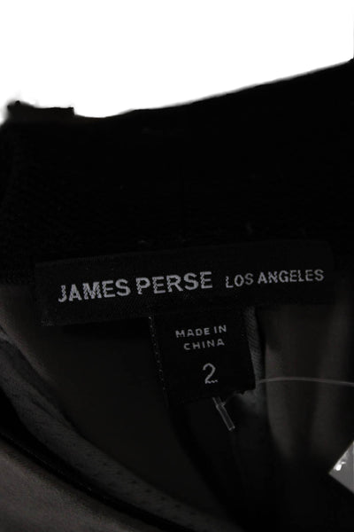 James Perse Mens Cropped Cotton Pants Gray Size 24