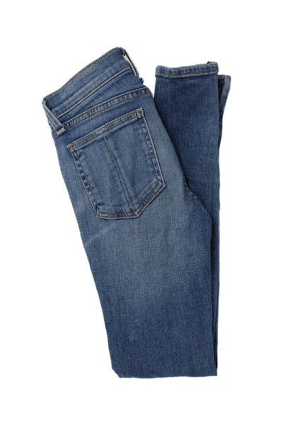 Rag & Bone Jean Womens Skinny Jeans Blue Mid Rise Inseam 26 Size 23