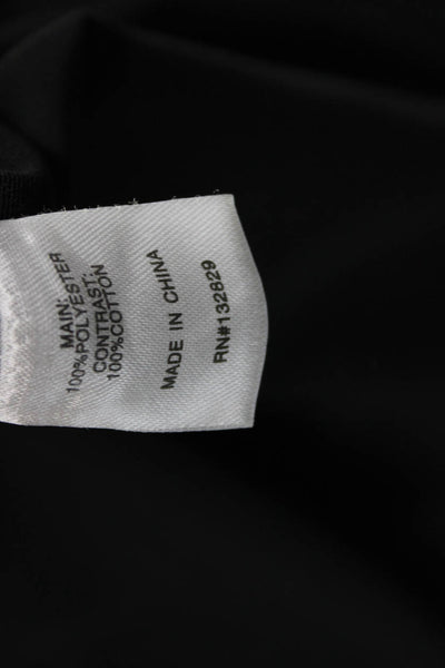 Superdown Womens Cargo Pants Black Polyester Drawstring Size M