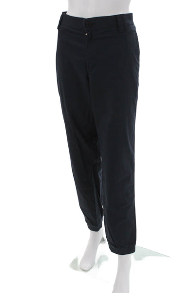 Kit And Ace Women Chino Pants Blue Cotton Size S