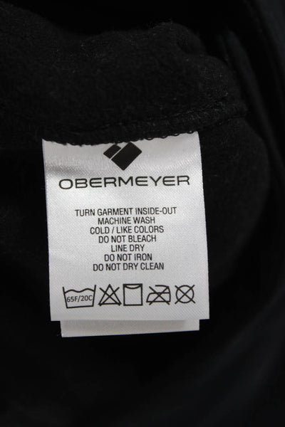 Obermeyer Womens Snow Pants Black Nylon Size 6