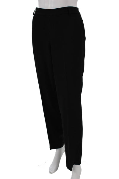 Vince Women Dress Pants Black Polyester Pull On Size 12