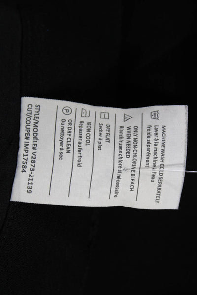Vince Women Dress Pants Black Polyester Pull On Size 12